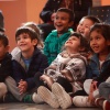 Futuros artistas disfrutando del espectculo