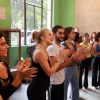 Grupo de Experimentacin en Artes del Movimiento junto al Ensamble Vocal